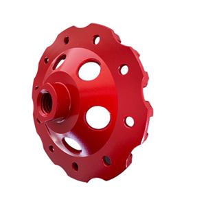 Chất lượng cao 5 inch v-loại phân khúc công cụ kim cương bê tông Mài bánh xe cho mài đá cẩm thạch <span class=keywords><strong>Granite</strong></span> sàn đá - Product Image 3