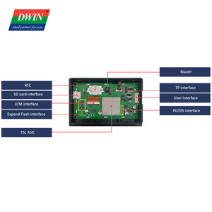 DWIN <strong>LCD</strong> Module 4.3 inch 480*272 TFT <strong>LCD</strong> <strong>Displays</strong> Resistive Touch Screen Panel for HMI RS232 RS485 Modbus RTU - Product Image 3