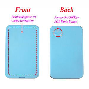 Kích thước thẻ tín dụng bí mật sinh viên con chống bắt cóc GPS Tracker với GSM Sim Thẻ cho thời gian thực theo dõi - Product Image 2