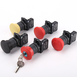 XB5 <strong>Switch</strong> XB5-AC Emergency Stop Button <strong>Switch</strong> Self-return NO 40mm Black Yellow Red Mushroom Head Momentary Push Button <strong>Switches</strong> - Product Image 3