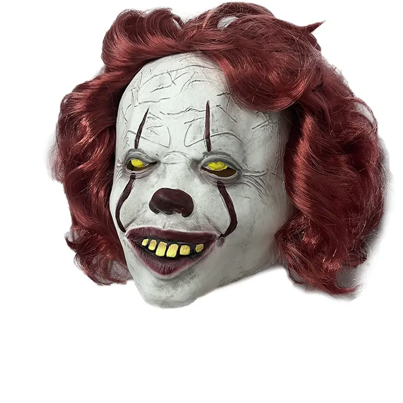 The clown soul Wholesale Halloween Msak Scary clown Cosplay Halloween Mask Horror Ghost
