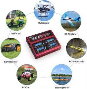 Bguad Cq3 10A 100W Sạc Với Jst_XH Adapter Board 1-6S 100WX4/10Ax4 Cân Bằng Cho Lipo NiMH NiCd Drone Pin - Product Image 5