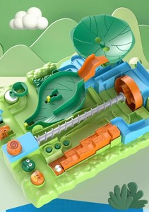 Jungle Adventure Ball Run Challenge gioco di pista labirinto logica multifunzionale per i bambini Focus e capacità di Problem Solving - Product Image 6