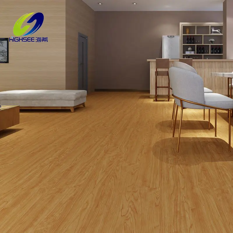 सबसे अच्छा चीन कारखाने आपूर्तिकर्ता छठे वेतन आयोग/पीवीसी vinyl के लिए क्लिक करें फर्श pisos डे vinilo मंजिल vinyl तख़्त