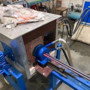 Copper Alloy Copper Rod Máquina De Fundição Contínua Fundição Horizontal Fornalha De Indução 8mm-40mm cobre haste barramento fundição