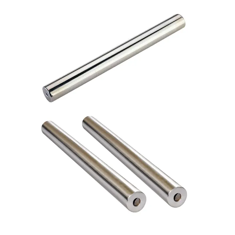 Custom Shape Tube Rare Earth Neodymium Magnets Filter Separator Tube Rod Magnets Stainless Neodymium Magnet Bar With Hole