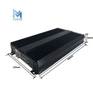 MOSFET 4チャンネルクラスABパワーアンプフルレンジカースピーカーオーディオシステムMA-150.4カーアンプ - Product Image 1