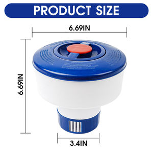 Piscina galleggiante Spa distributore di cloro galleggiante cloratore chimico con morsetto per compresse - Product Image 4