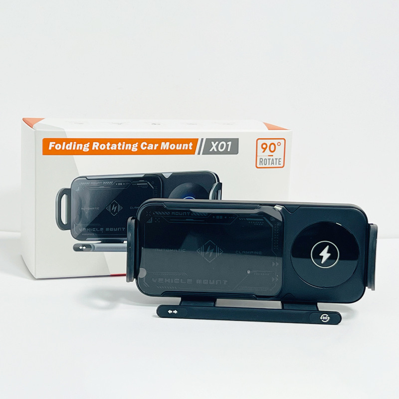 Noble Black Triangle Clip Style Super Fast Charging Motion Sensor