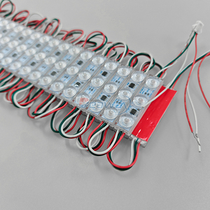 Voll farbiges 12-V-LED-Modul RGB 1.2W SMD3030 WS2811 3-Licht-Logo mit wasserdichtem Objektiv IP68 - Product Image 5