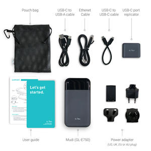 4G LTE Modem 802.11AC 750 Velocità WiFi Costruito In Batteria 7000mAh DNS Crittografia Dual band Router Wireless Portatile