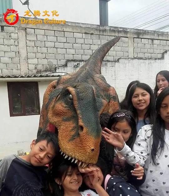 놀이 공원 모델 Animatronic 실물 크기 공룡 동물원 T-rex 시뮬레이션 공룡