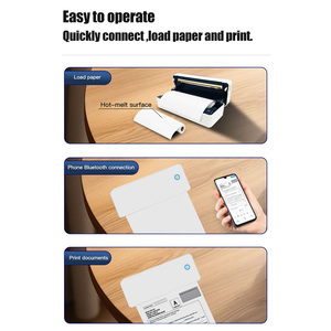 Marklife X4 203dpi Impressora de etiquetas Térmica Portátil, 4x6 Polegada Etiqueta Adesiva À Prova D' Água Maker com USB/Wireless/APP - Product Image 6