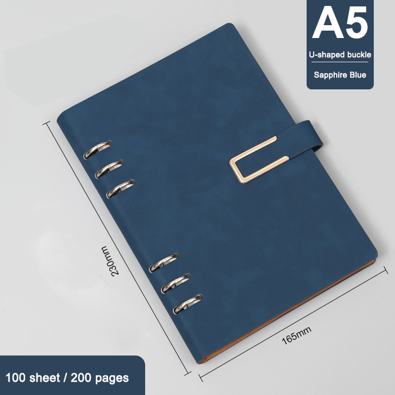 A5 U-shaped buckle Sapphire Blue