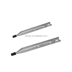 Mạ kẽm nhúng nóng tùy chỉnh cách điện cực đầu <span class=keywords><strong>pin</strong></span> phụ kiện điện sản xuất sản phẩm nhà máy - Product Image 5