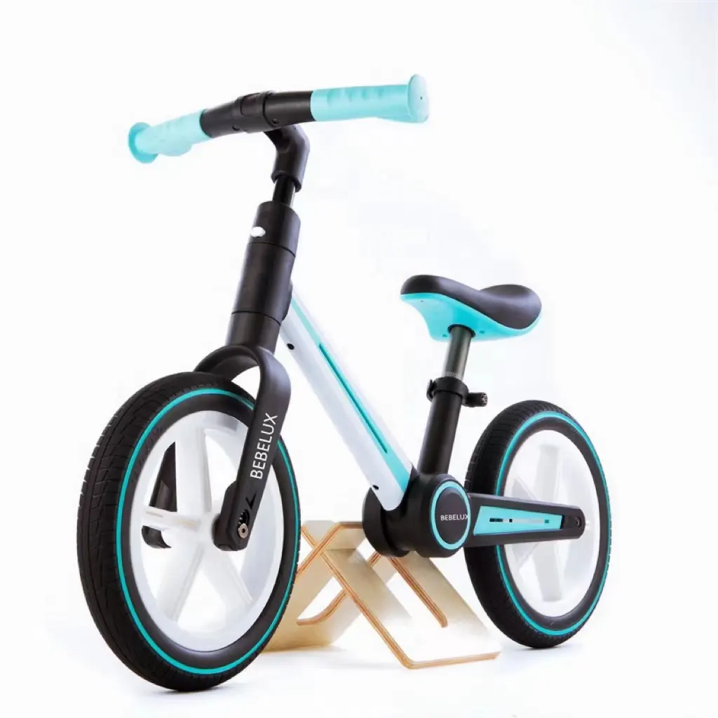 Bebelux Ph-9 bici senza pedali bici per bambini bicicletta per bambini bicicletta per bicicletta con manico regolabile giro in barra sul giocattolo