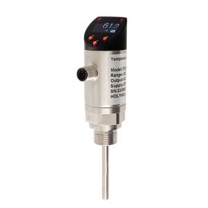 Holykell OLED <strong>Display</strong> 4-20mA NPN PNP Output PT100 Temperature <strong>Sensor</strong> Switch for Pipeline <strong>System</strong> Supervision - Product Image 1