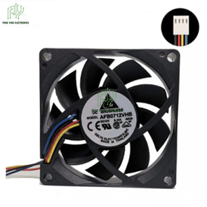 PengYing IC12VクーラーファンforPC2ピン80x80x25mmコンピューターCPUシステムヒートシンクブラシレス冷却ファン8025DA08025B12HA - Product Image 2