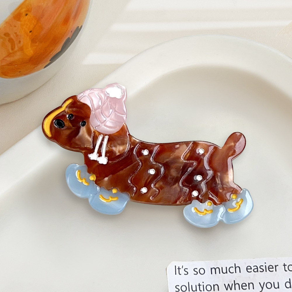 Chiot couleur caramel