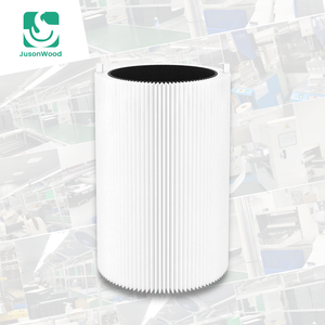 Hoge Kwaliteit Wit Ovaal Opvouwbaar Hepa Purifier Lucht Hepa <span class=keywords><strong>Filter</strong></span> <span class=keywords><strong>Element</strong></span> Compatibel Met Blueair Blauw Puur 411 <span class=keywords><strong>Filter</strong></span> - Product Image 1