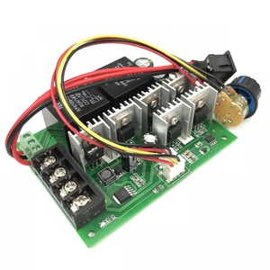 Pwm velocità elettronica 40A DC12V / 24V / 36V / 48V motorino spazzolato potenza massima di 2000W terza marcia avanti/retromarcia/arresto - Product Image 2