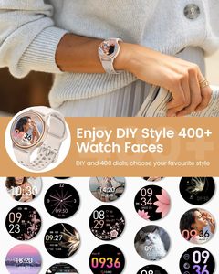 Women's Smart <strong>Watch</strong> 1.27\&quot; Fitness Tracker 24/7 Heart Rate Sleep Monitor IP68 Waterproof Answer/Make Call 400+<strong>Watch</strong> Faces <strong>Watch</strong> - Product Image 2