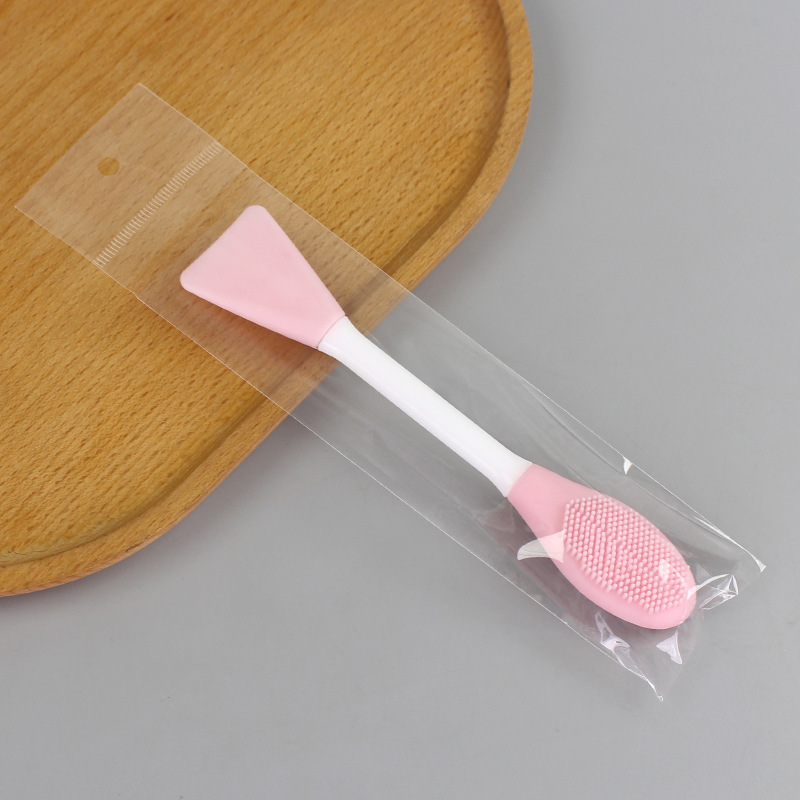 Shovel head wash brush-rose pink