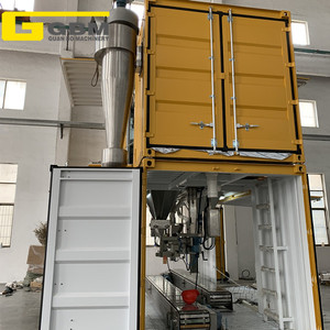 Container Customized Two Lines Weighing <strong>and</strong> Bagging <strong>Machine</strong> in the Mobile Container - Product Image 3
