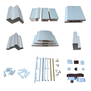 Produttore di componenti per otturatore in plastica in pvc profilo interno orizzontale per posa in plastica