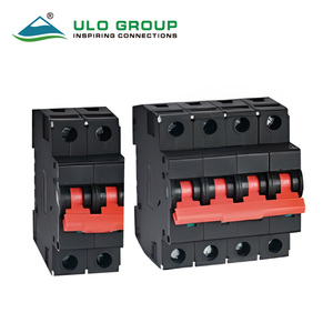 Disyuntor de CC 1P 2P 3P 4P DC MCB 10kA 1000V Disyuntor en miniatura 6A 10A 16A 20A 32A 40A 63A Disyuntor