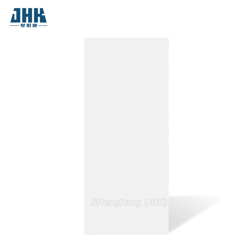 JHK- F01-puertas interiores blancas modernas, puerta de dormitorio de madera, diseño de puerta laminada de buena calidad