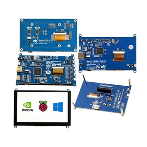 3,5 4 5 10 7 "LCD-Bildschirm Kapazitiv resistives Touch panel Himbeer-Pi-Controller-Karte LVDS 7-Zoll-7-Zoll-LCD für Raspberry Pi