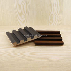 专业工厂销售现代窗户格栅设计实木防水防潮功能墙板 - Product Image 1