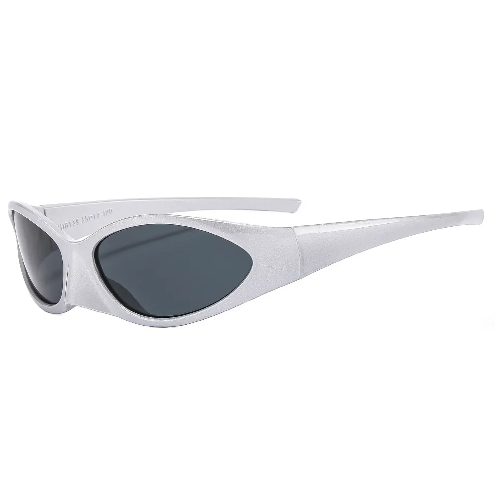 cool sports eyewear cycling sun glasses wrap around novelty designer women men alien sunglasses 2023