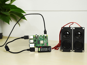 Waveshare scheda Audio USB modulo Audio Driver convertitore Audio esterno gratuito per Raspberry Pi Jetson Nano - Product Image 6