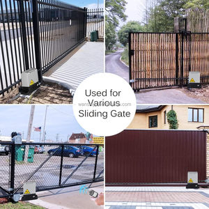 Rack Driven Sliding Gate Opener with Alarm <strong>System</strong> Remote Controls for Gates up to 40ft Complete Gate <strong>Operator</strong> Kit for Driveways - Product Image 5