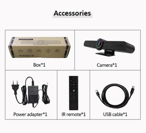Профессиональный USB цифровой зум HD автоматическая фокусировка веб-камера 4K веб-камера для видеоконференций с микрофоном и динамиком - Product Image 5