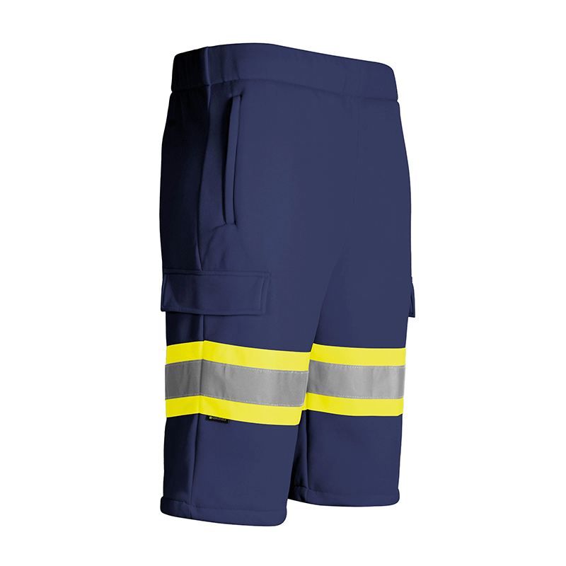 HI vis slim fit shorts negro