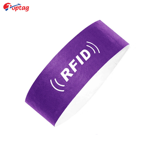 Impresión de datos variables Pulseras de papel RFID Etiquetas y etiquetas de activos Código de barras/Código QR/Número de serie compatible - Product Image 3