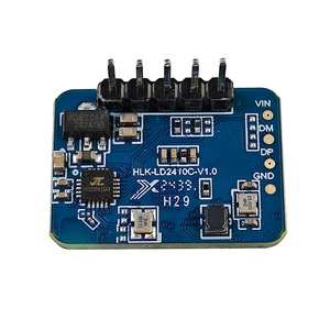 Módulo de Sensor de Radar Humano, Sensor de Radar de Onda Milimétrica LD2410, sin Contacto, 24GHz, LD2410C, Sensor de Presencia Humana, 1 Unidad - Product Image 3