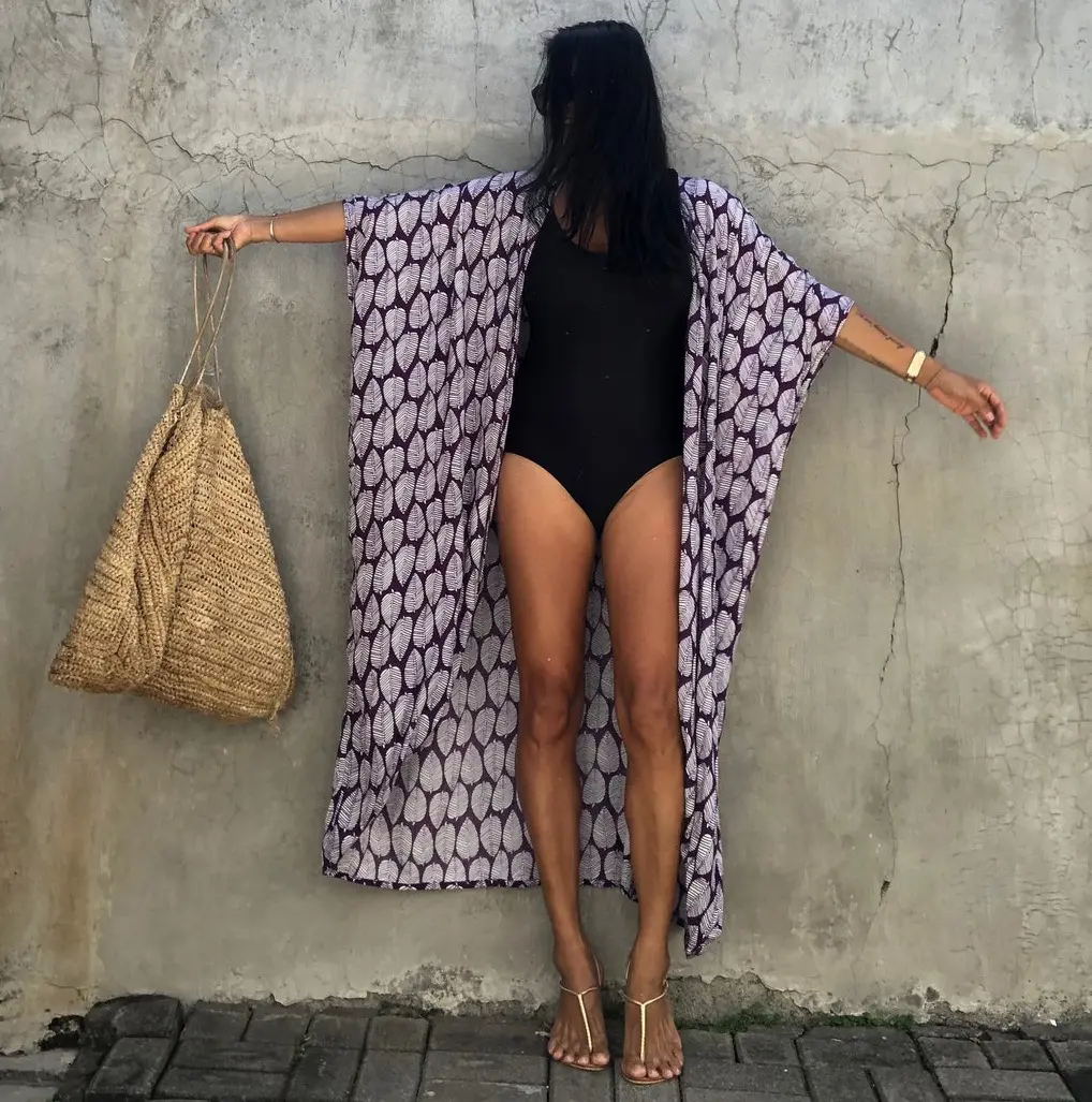 Tunique de plage femmes, Cover-up pour les maillots de bain, Kaftan, paréo, Sarong, imprimé personnalisé, nouvelle collection
