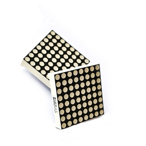 38x38MM 50 pezzi 1588AS 1588BS modulo Display 8x8 LED rosso 3.75MM Dot Matrix digitale tubo di istruzione e creatore di schede