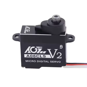 Agfrc V2 A06CLS 20T 0.052Sec 3kg กรณีอลูมิเนียมดิจิตอล coreless MINI สำหรับรถยนต์ MINI-Z - Product Image 1