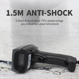 1D 2D Wired Auto Barcode Rubber Scanner Handheld <strong>QR</strong> <strong>Code</strong> Reader Usb <strong>Android</strong> <strong>IOS</strong> LINUX MAC Use X-760E - Product Image 5