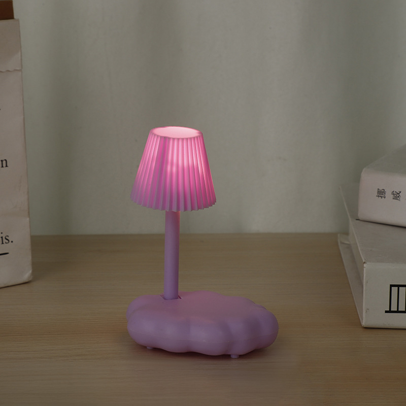 Lampe de bureau rose