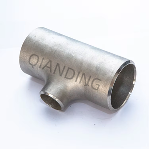 Tee, đỏ, smls, BW, sch80 DN25 ASME b16.9, ASTM A234-WPB thép không gỉ TEE giảm tốc TEE PN16 - Product Image 5