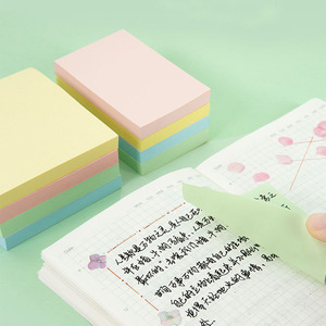 Venta al por mayor, logotipo personalizado, uso de oficina transparente, marcador adhesivo fuerte, Cubo de papel transparente, Bloc de notas adhesivas, Bloc de notas - Product Image 6
