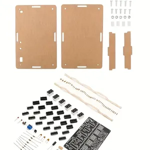 Kit di orologio digitale a circuito a 6 cifre, DC4.5V-5.5V, acrilico-facile da usare per l'insegnamento e la formazione - Product Image 2