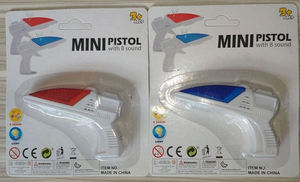 Uzay tabancaları Mini lazer Light Up Retro ses efektleri ile yanıp sönen Ray Blasters çocuklar için toplu parti iyilik anlaşma - Product Image 5