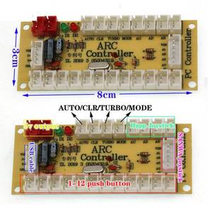 Aismartlink USB Arcade Game Controller by Arc Joystick Button Board Zero Delay Cable PC Raspberry Pi Game Machine - Product Image 2